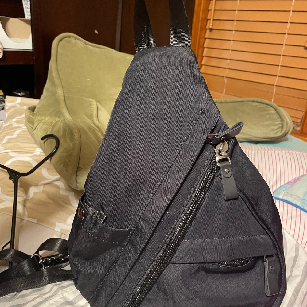 Black Sling Backpack - image 1